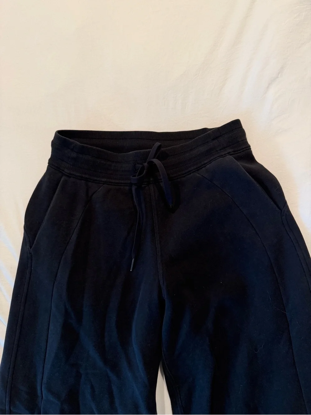 lululemon athletica Black Wide-Leg Drawstring Pants